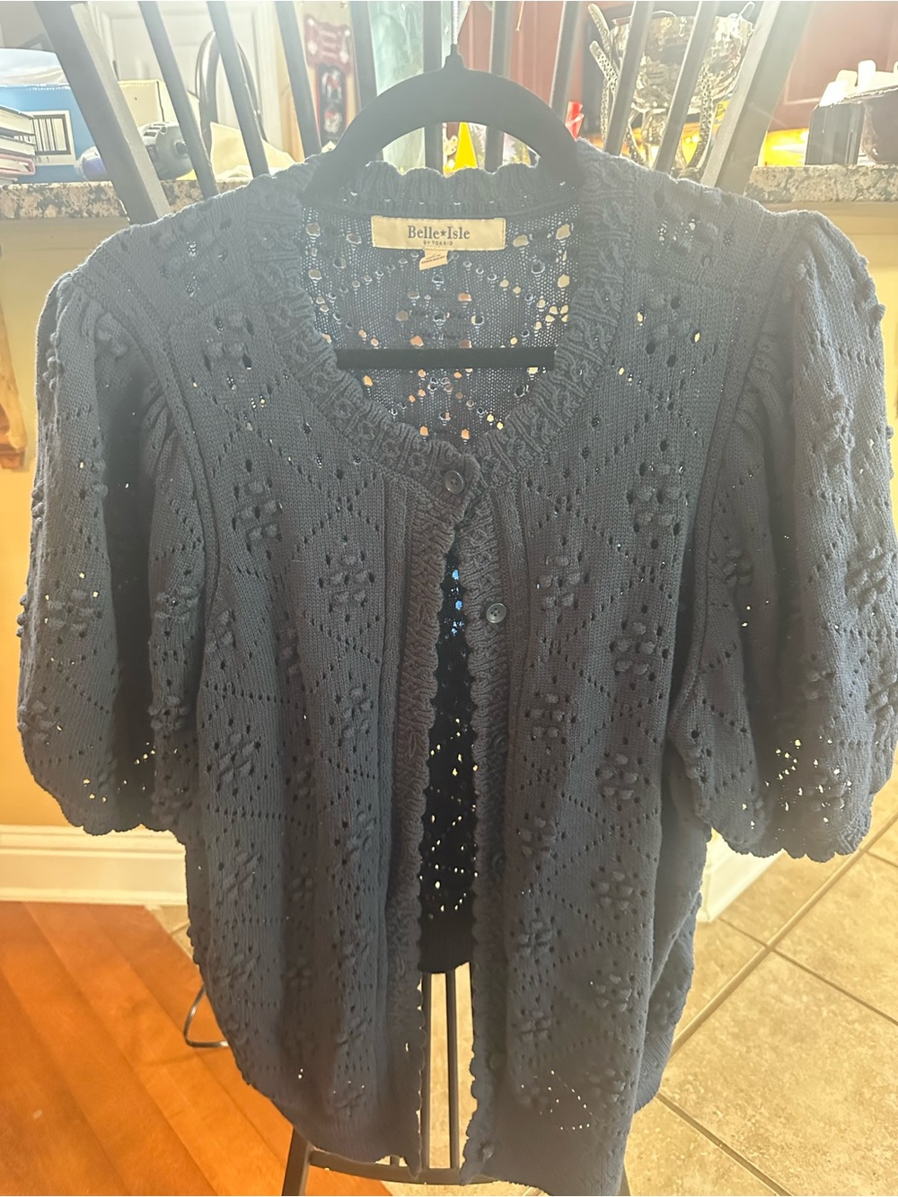 torrid Belle Isle Scalloped Edge Cardigan